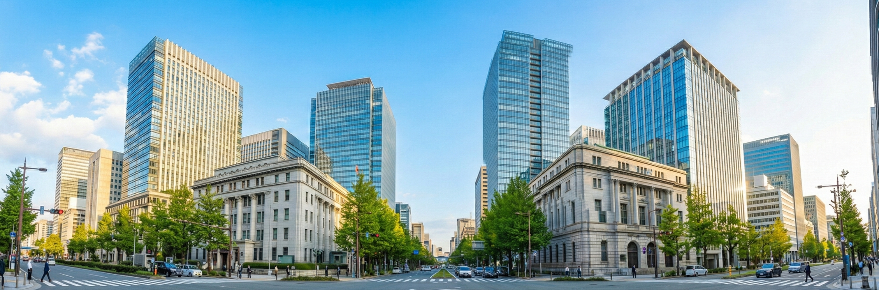 大阪のビジネス街